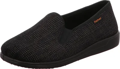 Produktbild von Fischer Markenschuhe Frank Herrenschuhe Hausschuhe Hausschuh Schwarz Freizeit, Schuhgröße:44 EU