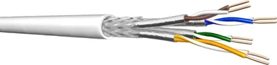 Produktbild von Draka Cat 7 Verlegekabel UCHOME SS26 S/FTP PiMF, weiß, 100m