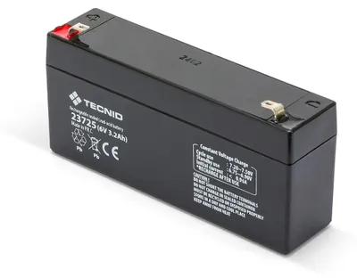 Immagine prodotto di Batteria ricaricabile al piombo da 6 V, 3,2 Ah, con connettore Faston