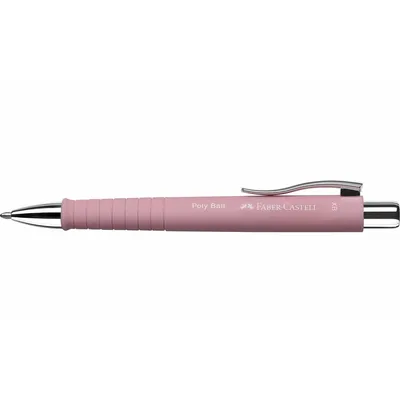 Image de Stylo Faber-Castell Poly Ball XB rose 5 pièces