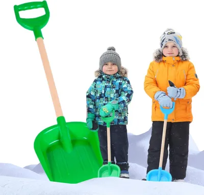 Zdjęcie produktu dla Łopatka Duża Z Drewnianym Uchwytem 75Cm Do Piasku Śniegu