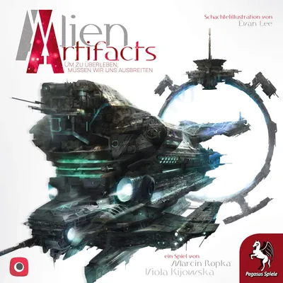 Immagine prodotto di Pegasus Spiele 57503G, "Alien Artifacts" (edizione tedesca), gioco da tavolo