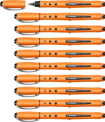 Immagine prodotto di Roller - STABILO worker+ - fine - confezione da 10 - nero