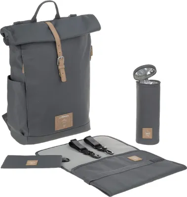 Produktbild von LÄSSIG Wickelrucksack Rolltop anthrazit