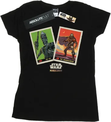 Produktbild von Star Wars - "The Mandalorian" T-Shirt für Damen BI42843 (XXL) (Schwarz)