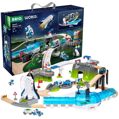 Obrázek produktu pro BRIO Sada Space Deluxe, Souprava vlaku a trati, 3 rok/roky, AAA, Vícebarevný