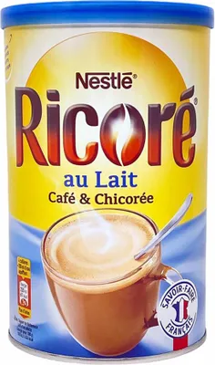 Produktbild von Nestlé Ricoré au Lait Bonjour 400g – Instant Kaffee mit Milch & Zichorienextrakt