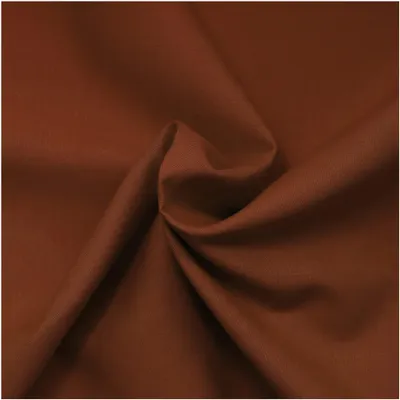 50x150cm Baumwollstoff Oeko - Tex 100 Meterware am Stück Fahnentuch Cretonne terra