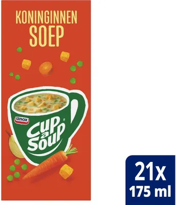 Produktbild von Unox Cup-a-Soup Königin Suppe 21 x 0,83 cl