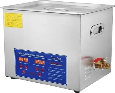 Immagine prodotto di Pulitore a ultrasuoni, capacità 6L, acciaio inox, frequenza 40kHz, 15L