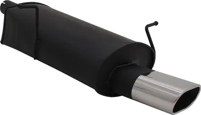 Zdjęcie produktu dla Tłumik sportowy Novus 135x75 owalny prosty BMW E46 jednoprzepływowy