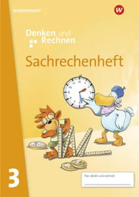 Produktbild von Denken und Rechnen 3. Sachrechenheft. Zusatzmaterialien