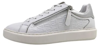 Immagine prodotto di Scarpe da ginnastica da donna Bagatt, modello slip-on, colore bianco, ideali per il tempo libero