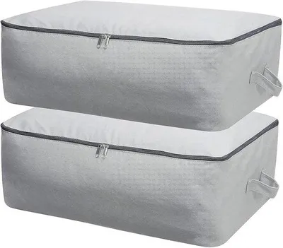 Zdjęcie produktu dla Jasnoszara torba bawełniana 65 x 47 x 22 cm