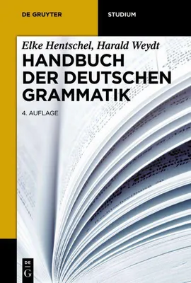 Produktbild von Handbuch der deutschen Grammatik