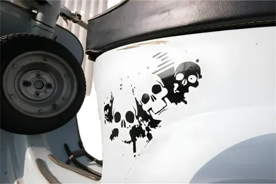 Zdjęcie produktu dla Naklejka SIP "Czaszka Totenkopf"