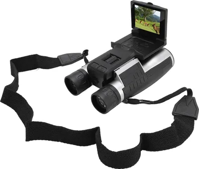 Produktbild von 12 x 32 Fernglas mit Kamera, 2,4 Zoll IPS-Display, 48 MP, 2,5 K Video-Fotorecorder, 8-facher Digitalzoom für Vogelbeobachtung, Speicherkarte 64 GB