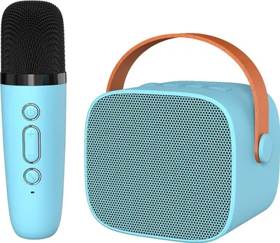 Produktbild von Karaoke Machine Portable Bluetooth Lautsprecher mit Wireless Mic Music Mp3 Player