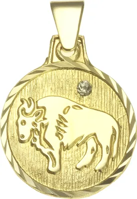 Produktbild von Uni Anhänger Sternzeichen Stier 333 Gold