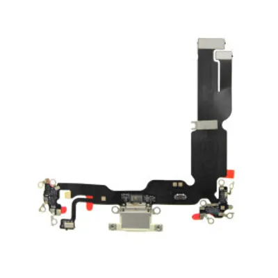 Produktbild von Ladebuchse für iPhone 15 Plus Gelb Flex Ersatzteile Dock Connector