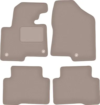Produktbild von Beige Veloursmatten für: Hyundai SantaFe III SUV (2012-)