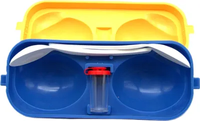 Produktbild von Eierbox Eieraufbewahrungs Box mit 2 Löffeln und einem kleinen Salzstreuer / wie DDR Zeit