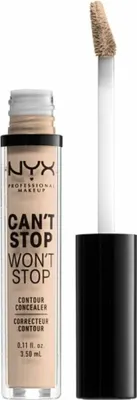 Obrázek produktu pro NYX Professional Makeup Cant Stop Wont Stop Plně krycí konturovací korektor Alabaster 3,5 ml