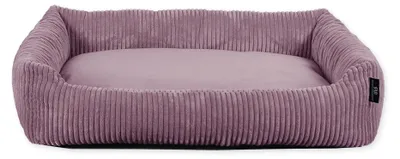 Zdjęcie produktu dla Rohrschneider RS 22271 – Łóżko dla zwierząt, obicie z tkaniny Cord, dwustronne z poduszką, rozmiar 2
