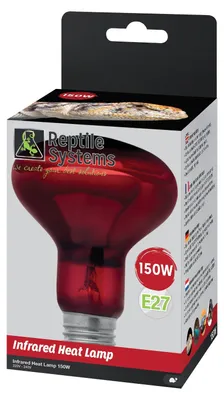 Produktbild von Reptile Systems - Infrared Heat Lamp, E27 Infrarot Wärmelampe - 150W