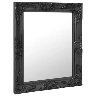 Immagine prodotto di Specchio da Parete Stile Barocco 50x60 cm Nero