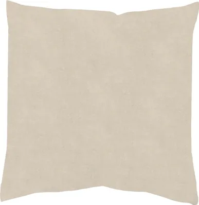 Produktbild von HOME WOHNIDEEN Elmer 50 x 50 cm 1x Kissenhülle 50 x 50 cm + 1x Füllung 50 x 50 cm Hellgrau