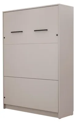 Image de Lit avec bureau Gris Chambre à coucher Design élégant Meubles modernes Luxe Nouveau
