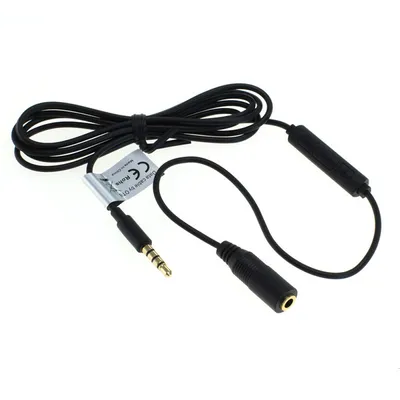 Produktbild von OTB Audio-Adapter - 3,5mm Smartphone-Stecker auf 3,5mm Buchse - mit Mikrofon