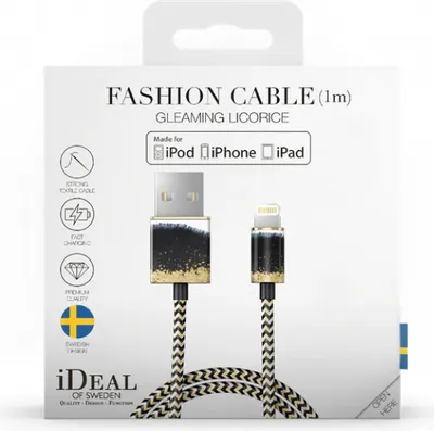 Produktbild von iDeal of Sweden - Lightning Lade- und Datenkabel - 1m lang