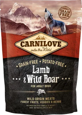 Obrázek produktu pro Carnilove Canine Adult Kančí Jehněčí 1,5 Kg