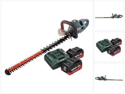 Produktbild von Metabo HS 18 LTX BL 75 Akku Heckenschere 18 V 75 cm Brushless + 2x Akku 10,0 Ah + Ladegerät