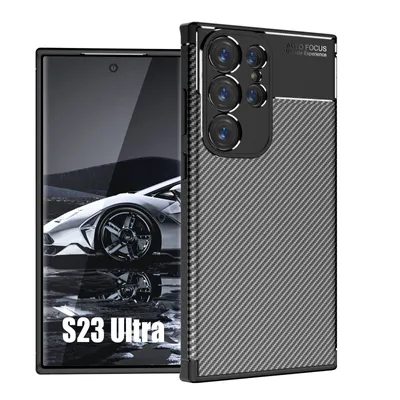 Produktbild von Hülle für Samsung Galaxy S23 Ultra Handyhülle Handy Tasche Silikon Bumper TPU