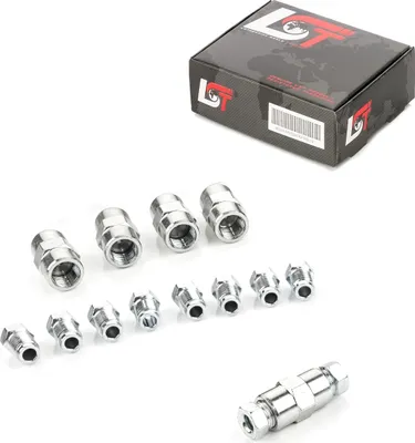 Produktbild von 5x Bremsleitungsverbinder 4,75 mm 10x Verschraubung für Jaguar Mercedes Maybach