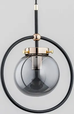 Image de Suspension AKIRA noir et or, 1xE27x15W, métal, dimensions : 90x24x24 cm, IP20, Alfa