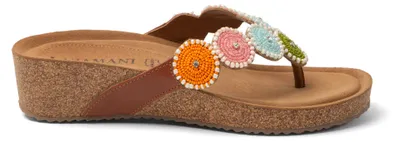 Produktbild von Lazamani Damen Pantolette Mare multicolor