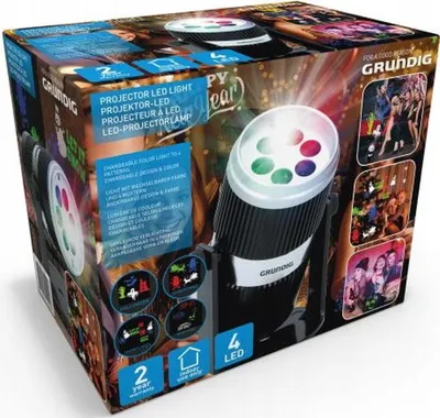 Obrázek produktu pro Projektor LED Grundig 15100 efekty Halloween Boże Narodzenie Nowy Rok
