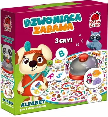Immagine prodotto di Divertirsi con la campana: Scopri il magico mondo dell'alfabeto! Gioco educativo dinamico RK1180-02 Roter Kafer - Ideale per i piccoli esploratori!