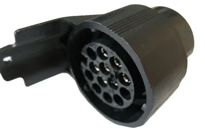 Produktbild von 1 Stück - Anhänger-Adapter, 7-polig Stecker auf 13-polig Buchse