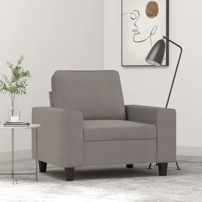 Obrázek produktu pro Maison Exclusive – Křeslo, barva taupe, rozměry 60 cm, potahová látka
