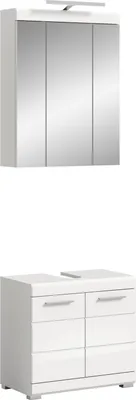 Produktbild von xonox.home Badkombination Scout weiß Nachbildung B/H/T: 60x191x34cm