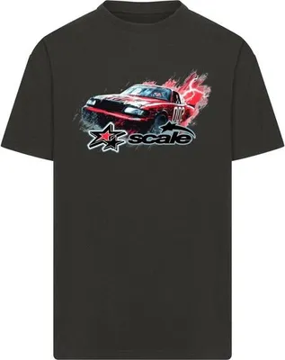 Obrázok produktu pre Pán Tee Motorscale Heavy Oversize Tee black - M