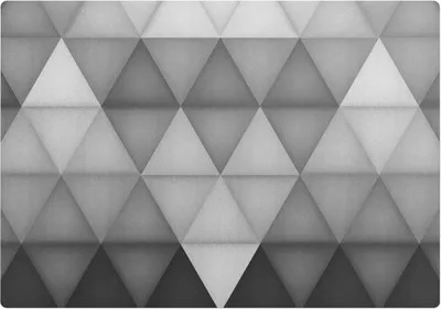 Obrázok produktu pre Geometrické Trojuholníky– Ochranná podložka na podlahu – Podložka pod stoličku – 100 × 70 cm – Protišmyková podložka na tvrdé podlahy