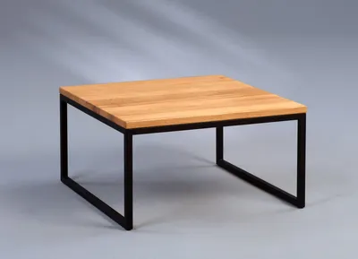 Produktbild von Couchtische Beistelltisch  - Karin -Wildeiche Massiv  60x60 cm