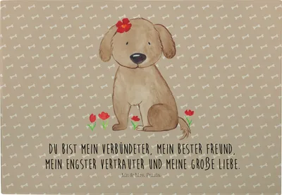 Produktbild von Mr. & Mrs. Panda Hackbrett Hund Dame - Hundeglück - Geschenk, Liebe, Hunde, Glas-Schneidebrett, Schneideunterlage, Schneidebrett Glas, Liebenswert, Vierbeiner, Sprüche