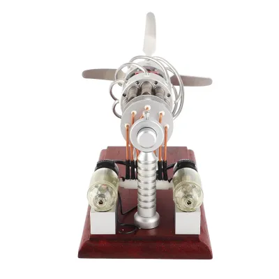 Obrázek produktu pro Model Stirlingova motoru,Stirlingova motorová modelová sada,Stirlingova motorová sada,Stirlingova horkovzdušná motorová sada,Generátor Stirlingova motoru,Vzdělávací hračka